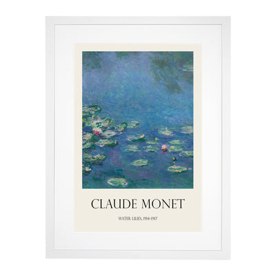 Water Lilies Lily Pond Vol.24 Print By Claude Monet