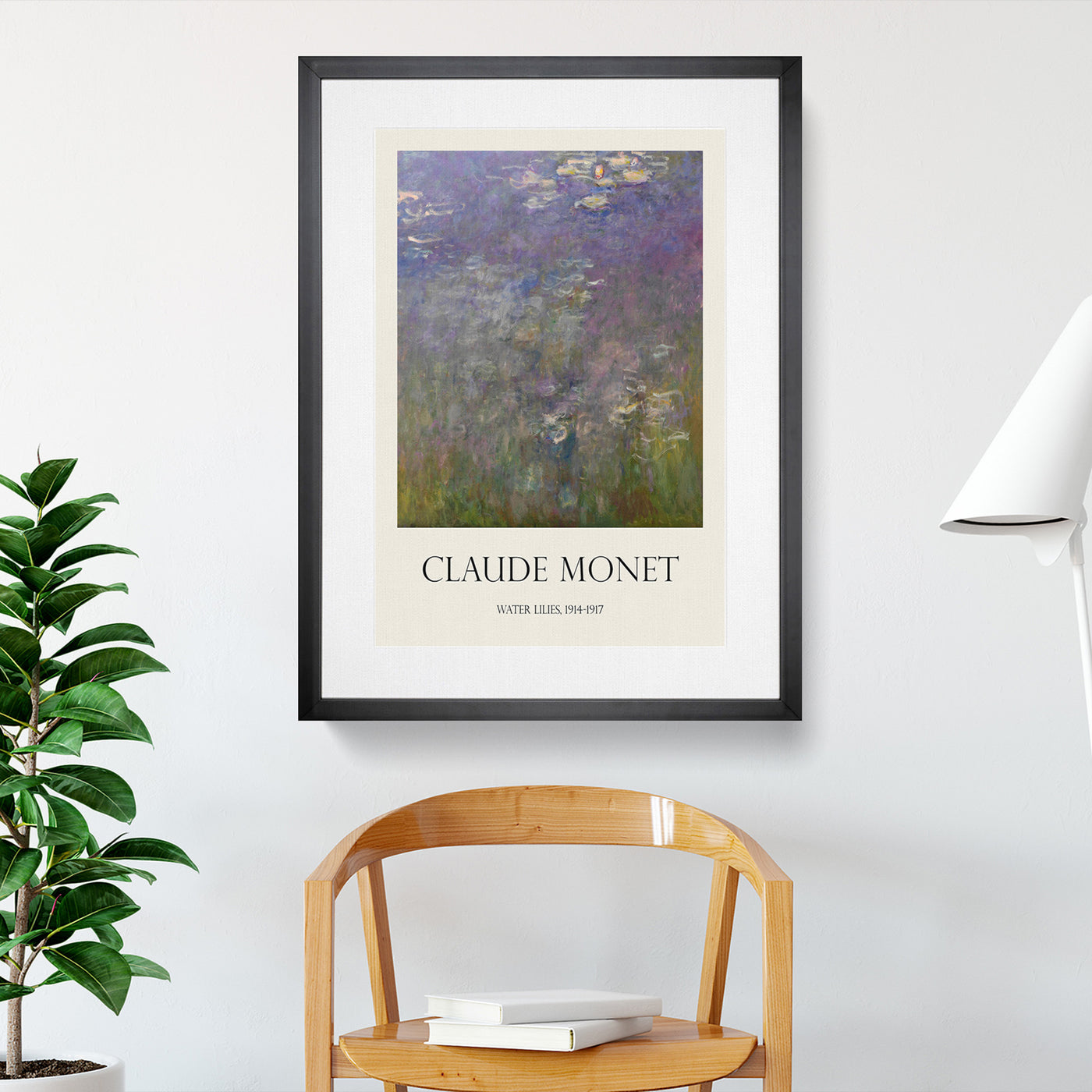 Water Lilies Lily Pond Vol.26 Print By Claude Monet