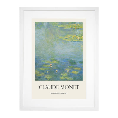 Water Lilies Lily Pond Vol.28 Print By Claude Monet