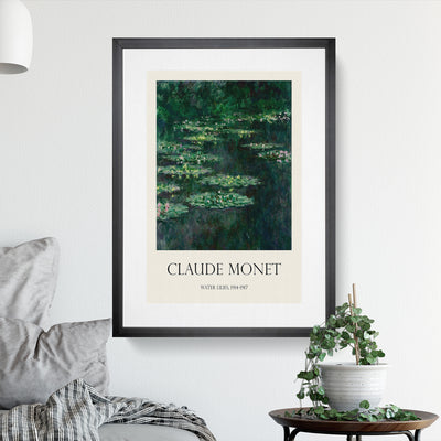 Water Lilies Lily Pond Vol.29 Print By Claude Monet