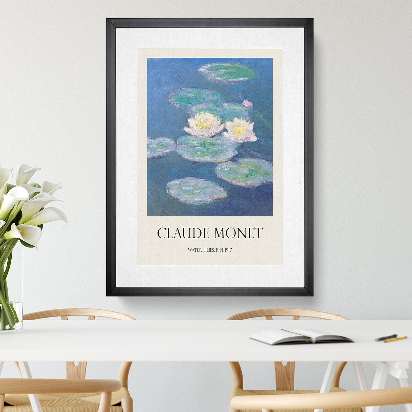 Water Lilies Lily Pond Vol.3 Print By Claude Monet