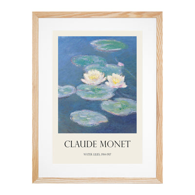 Water Lilies Lily Pond Vol.3 Print By Claude Monet