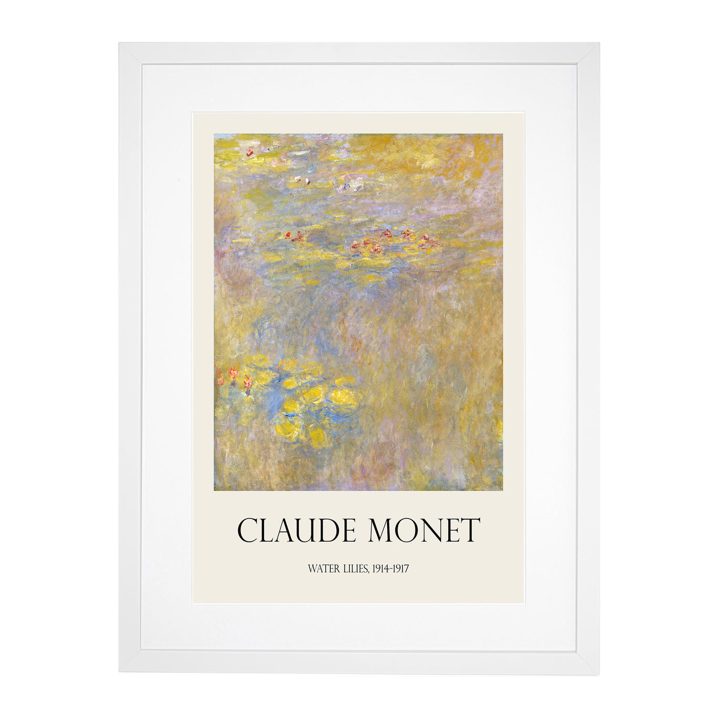 Water Lilies Lily Pond Vol.30 Print By Claude Monet