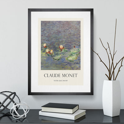 Water Lilies Lily Pond Vol.38 Print By Claude Monet