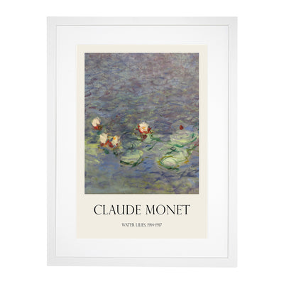 Water Lilies Lily Pond Vol.38 Print By Claude Monet