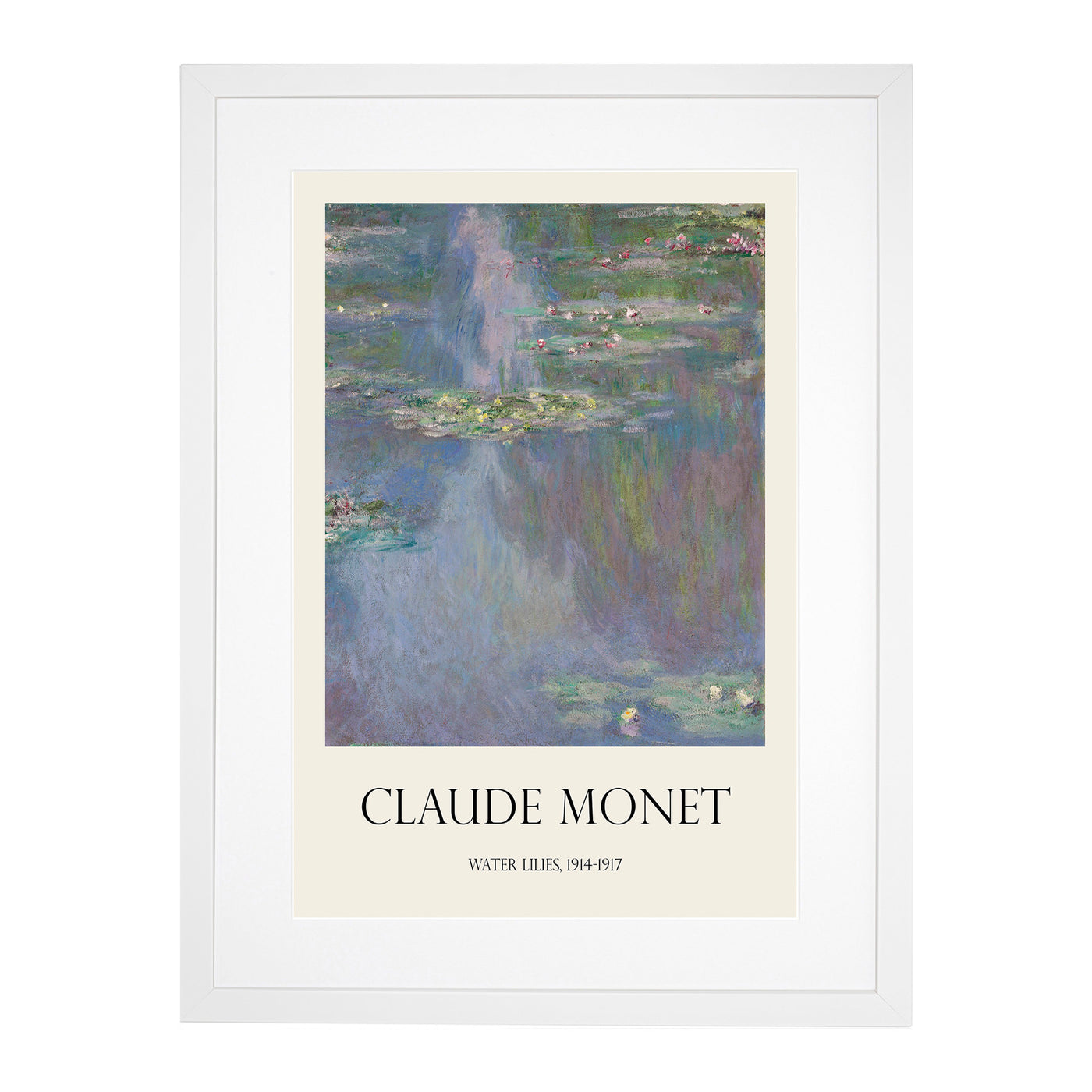 Water Lilies Lily Pond Vol.39 Print By Claude Monet