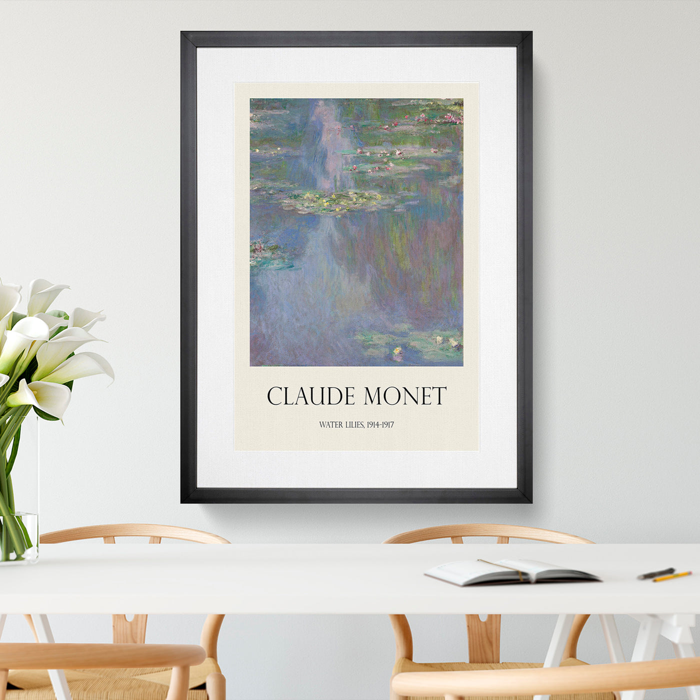 Water Lilies Lily Pond Vol.39 Print By Claude Monet