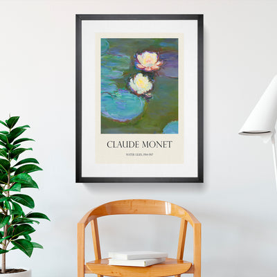 Water Lilies Lily Pond Vol.41 Print By Claude Monet