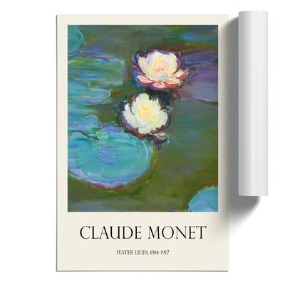 Water Lilies Lily Pond Vol.41 Print By Claude Monet