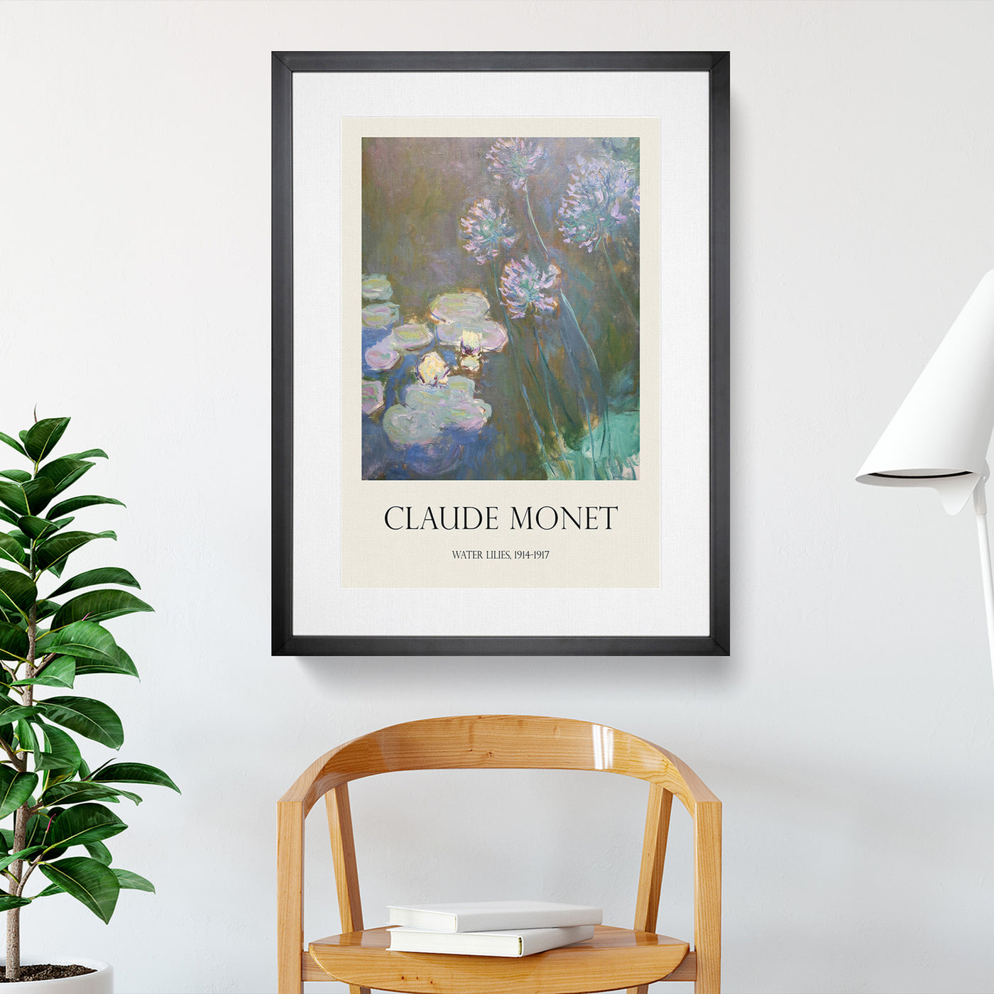 Water Lilies Lily Pond Vol.6 Print By Claude Monet