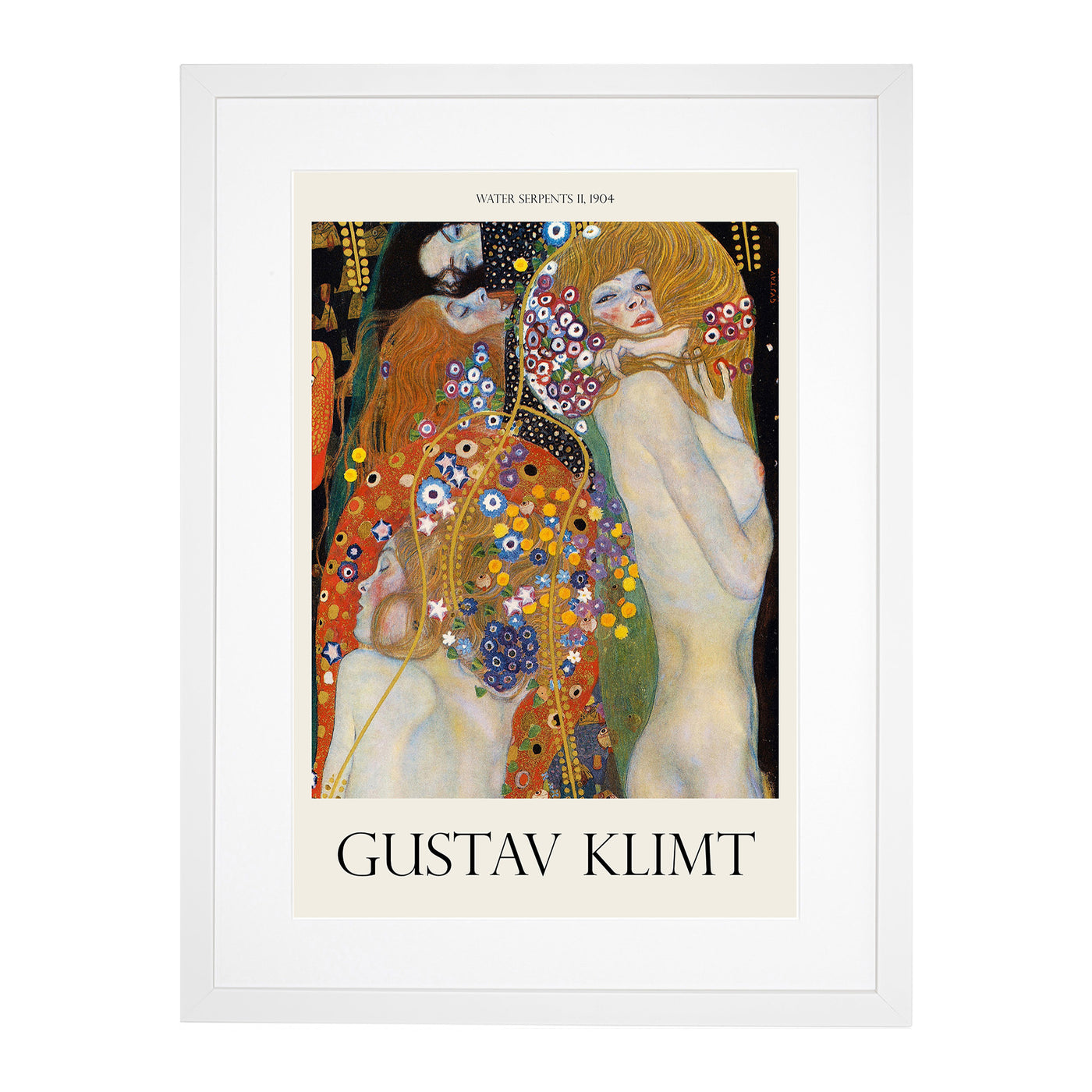 Water Serpants Ii Print By Gustav Klimt