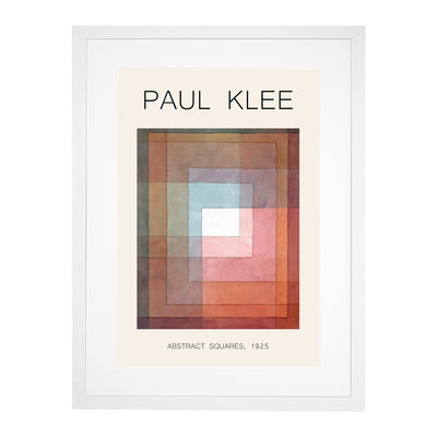 Watercolour Squares Print By Paul Klee