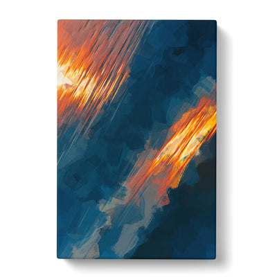 Wave Reflections In Abstract Canvas Print Main Image