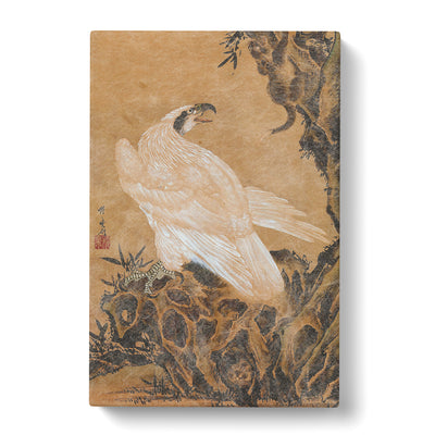 White Eagle Hunting By Kawanabe Kyosai Canvas Print Main Image