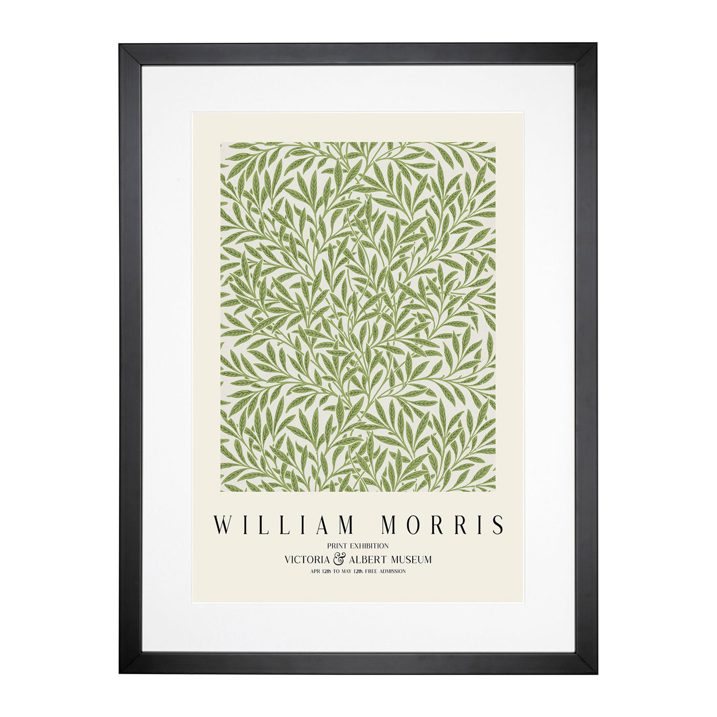 Willow Pattern Vol.1 Print By William Morris Framed Print Main Image