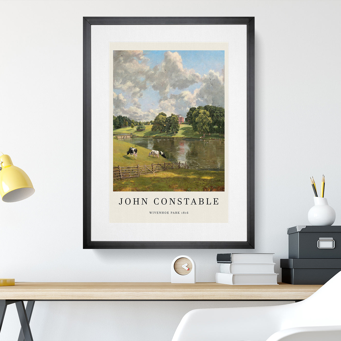 Wivenhoe Park In Essex Print By John Constable