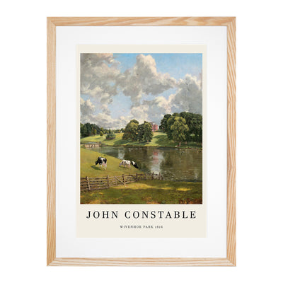 Wivenhoe Park In Essex Print By John Constable