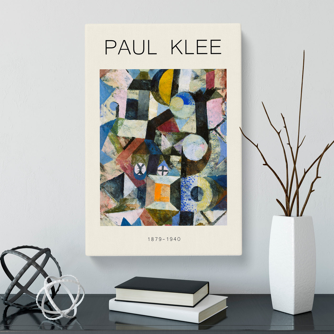 Yellow Half Moon Print By Paul Klee