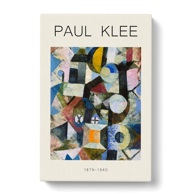 Yellow Half Moon Print By Paul Klee Canvas Print Main Image