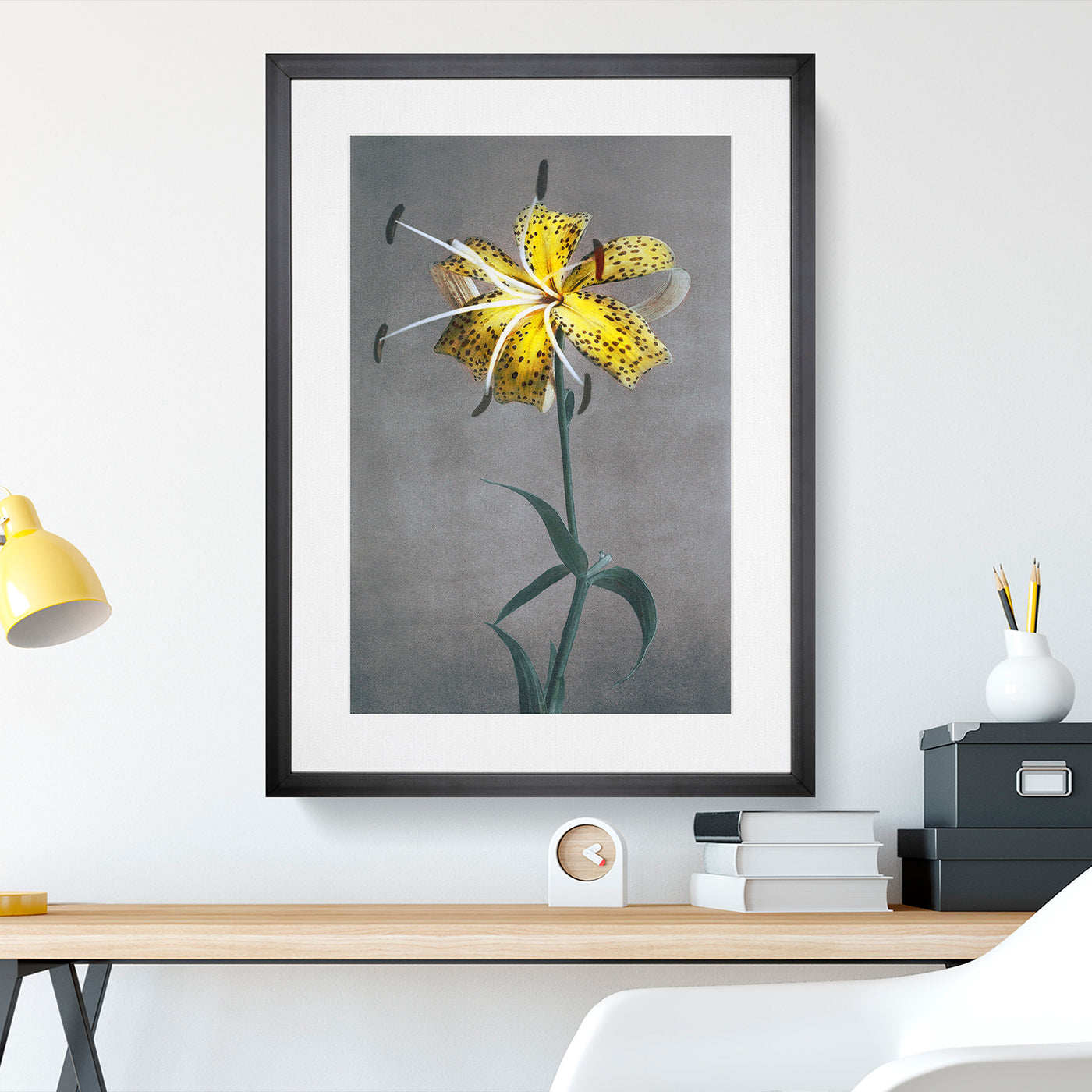 Yellow Lily By Kazumasa Ogawa