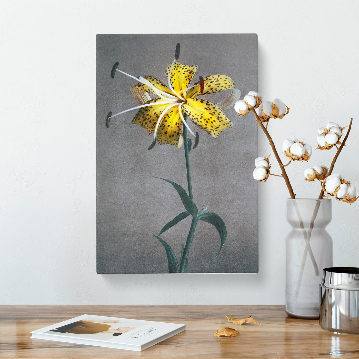 Yellow Lily By Kazumasa Ogawa