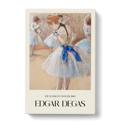 Young Ballet Ballerina Dancers Print By Edgar Degas Canvas Print Main Image