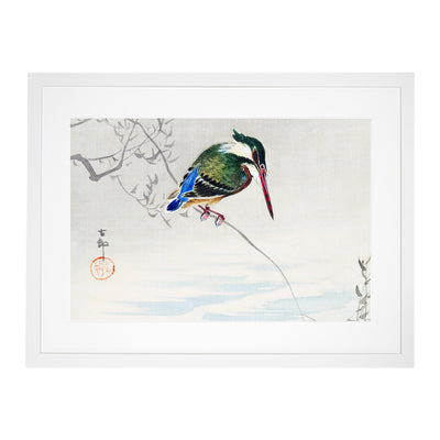 A Kingfisher By Ohara Koson